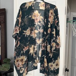 PINKBLUSH FLORAL COVER UP